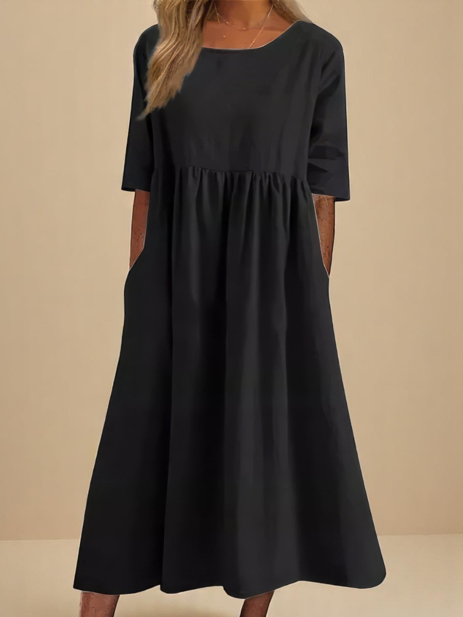 Minea - Vestido de algodón aireado