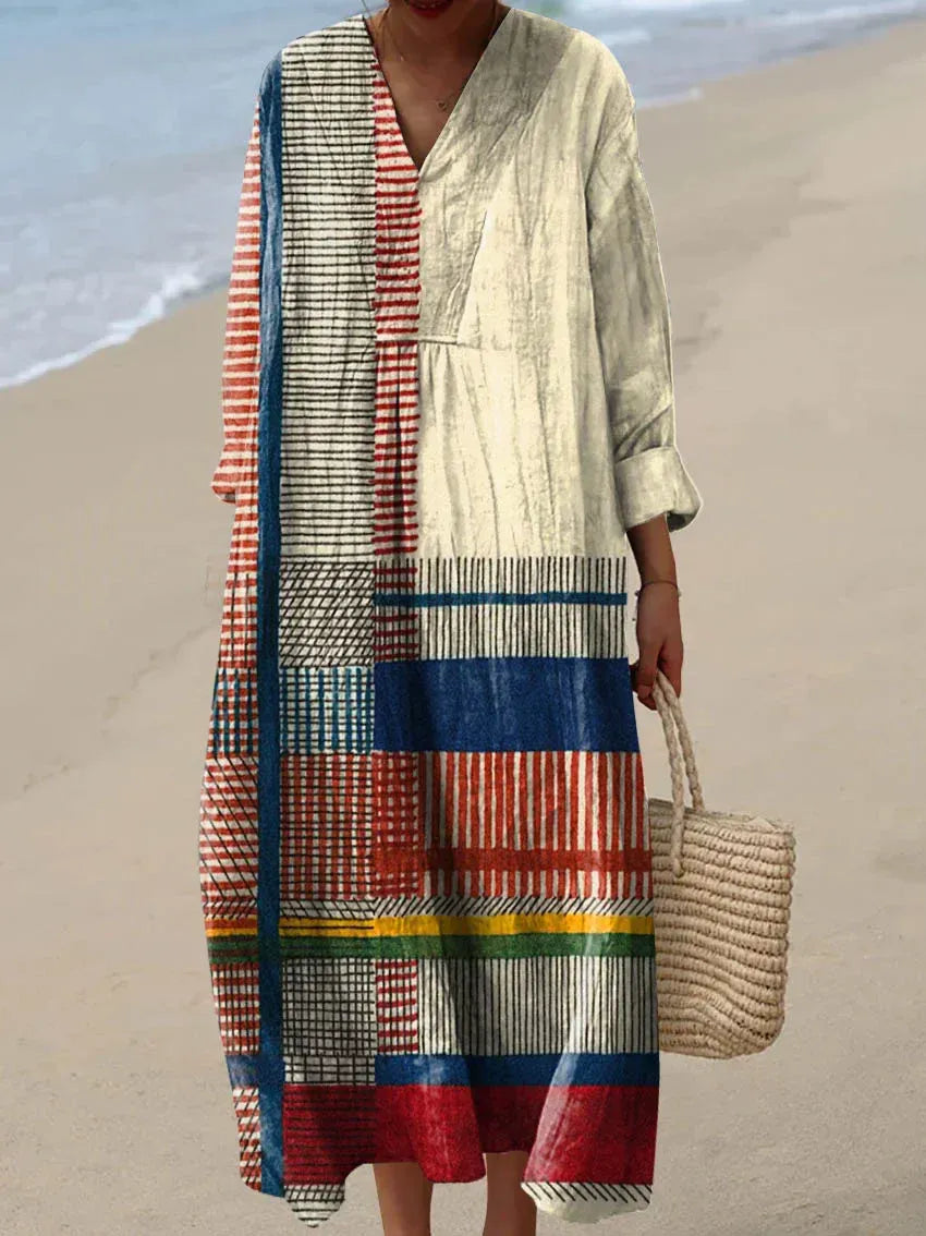 Ottilie | Vestido geométrico