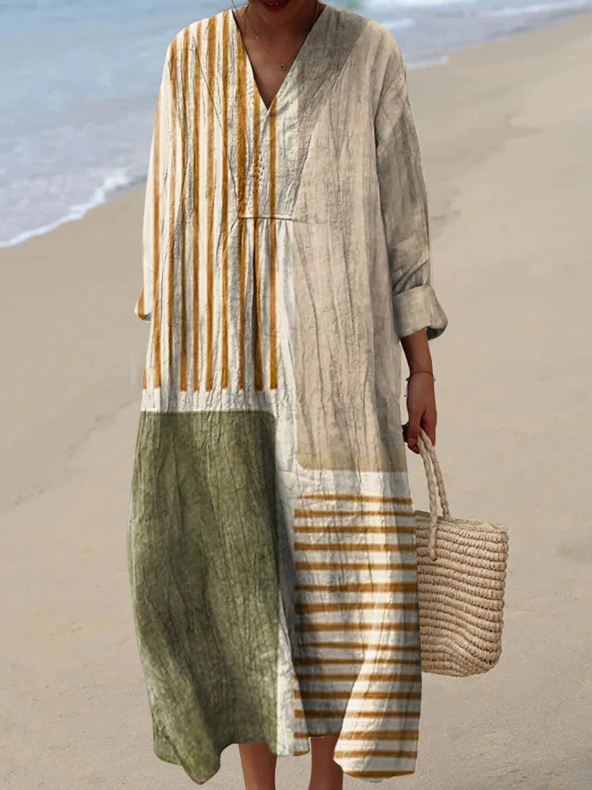 Ottilie | Vestido geométrico