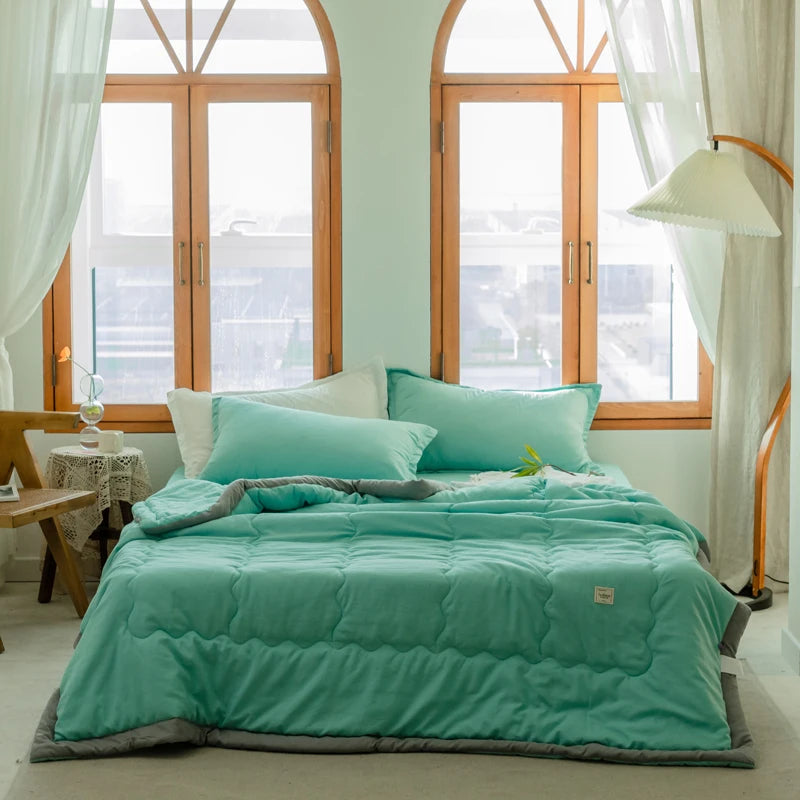 Edredón de Verano Ligero – 2025 Quilted, Transpirable y Lavable