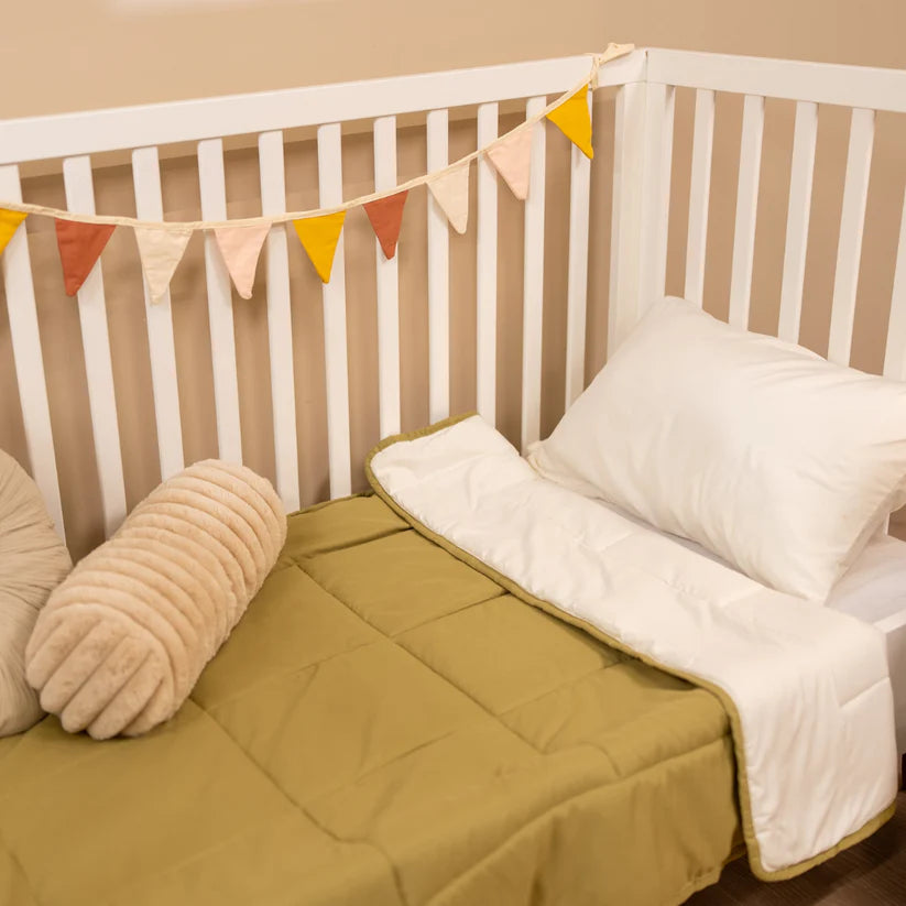 MJR Edredones | Cama infantil – Océano y Verde