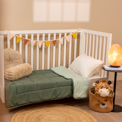 MJR Edredones | Cama infantil – Océano y Verde