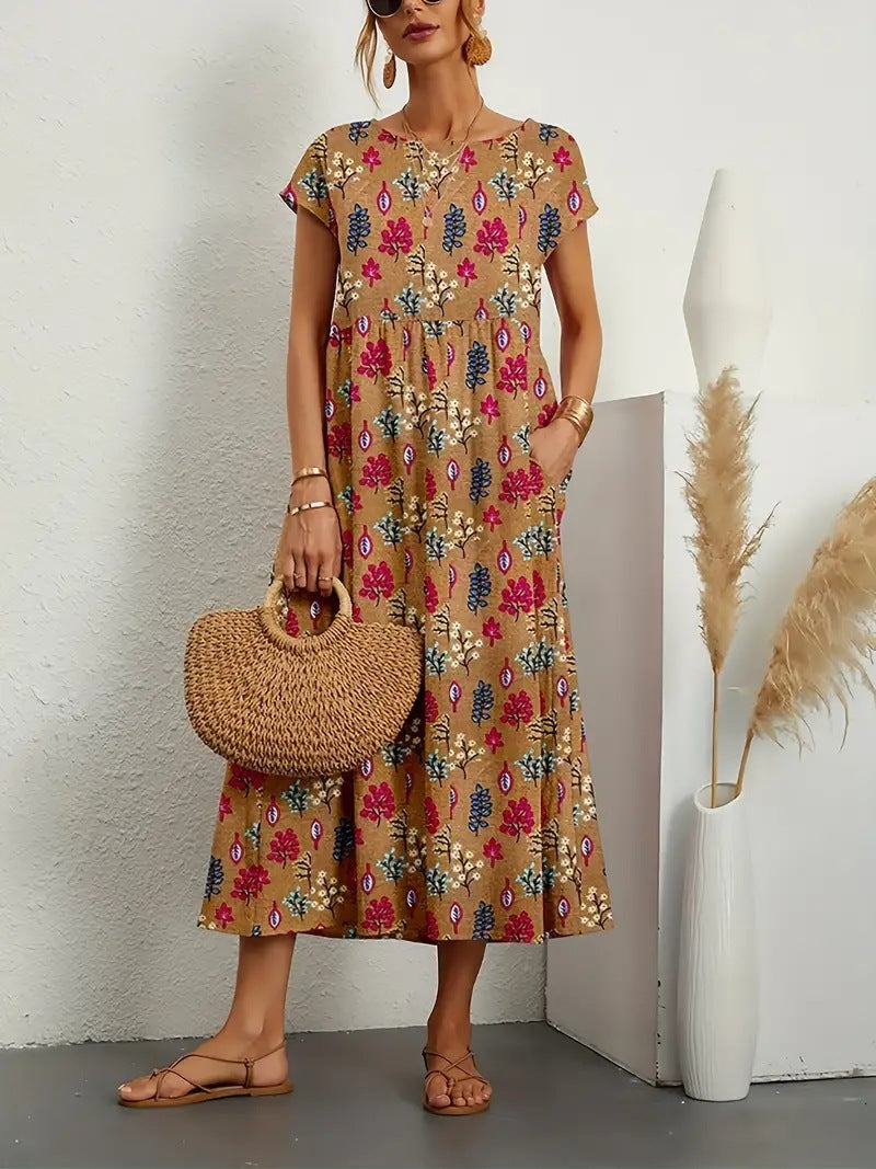 Roselle - Vestido Floral con Estilo