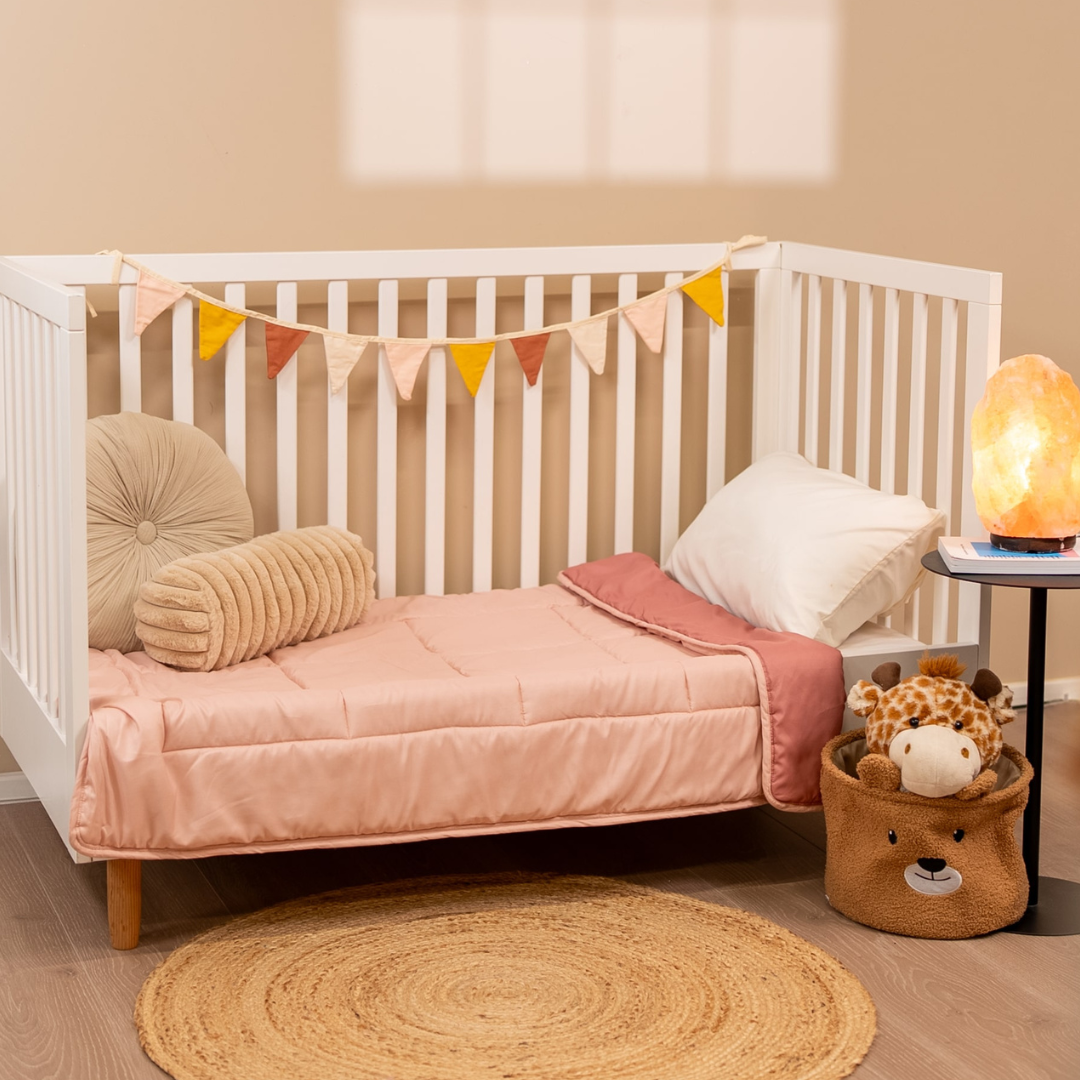 MJR Edredones | Cama infantil – Blossom & Peach