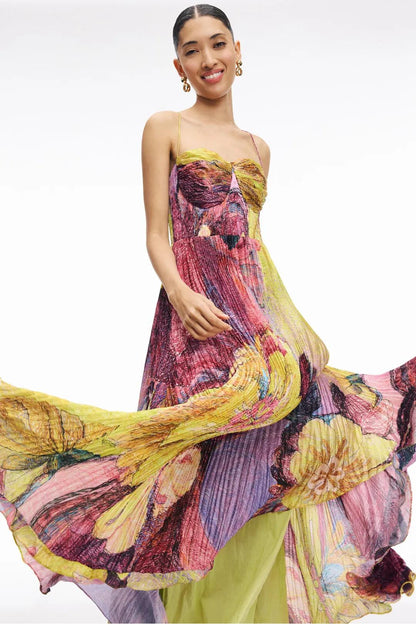 Vestido Verde Olivia – Encanto y Frescura en Cada Paso
