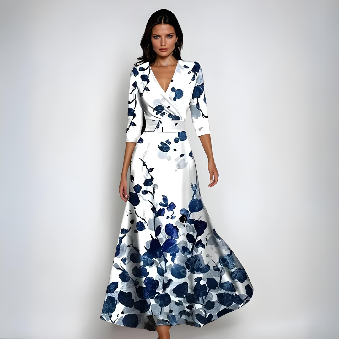 Isabela - Vestido floral elegante — Siéntete segura