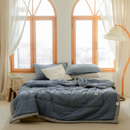 Edredón de Verano Ligero – 2025 Quilted, Transpirable y Lavable
