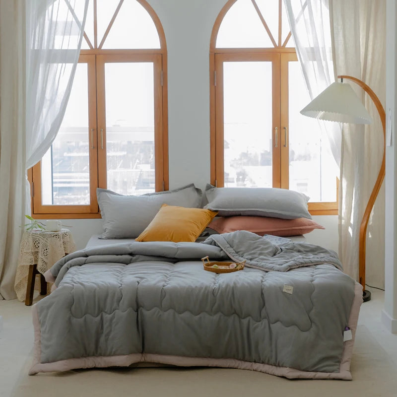 Edredón de Verano Ligero – 2025 Quilted, Transpirable y Lavable