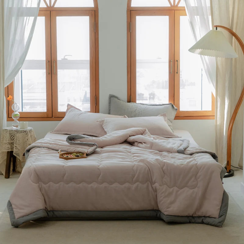 Edredón de Verano Ligero – 2025 Quilted, Transpirable y Lavable