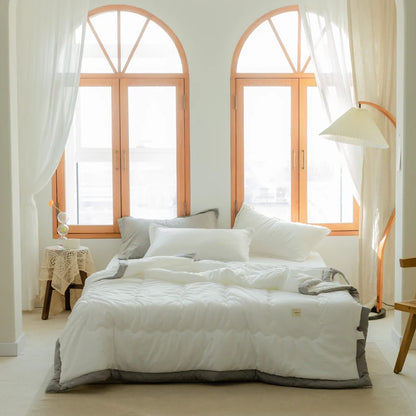 Edredón de Verano Ligero – 2025 Quilted, Transpirable y Lavable
