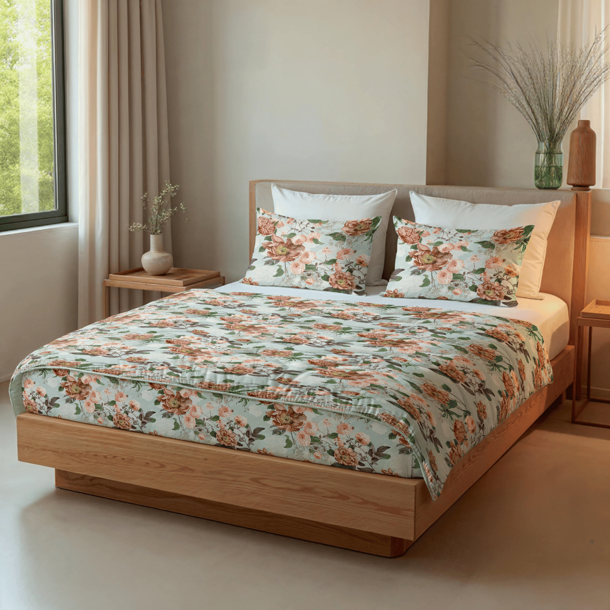 MJR Edredones - Happy Flower: Confort y Estilo en tu Dormitorio