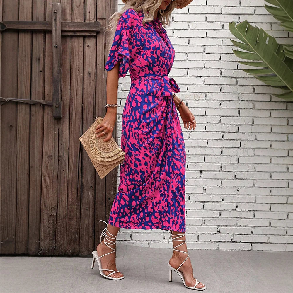 Vestido Camisero Largo de Verano Mia Muse – Chic, Fresco y Sin Esfuerzo