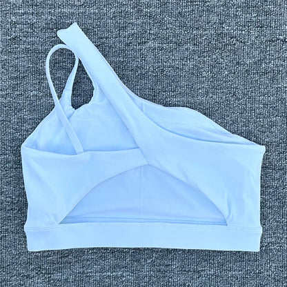 Top Deportivo Shockproof con Tirante Oblicuo – Sofía Collection