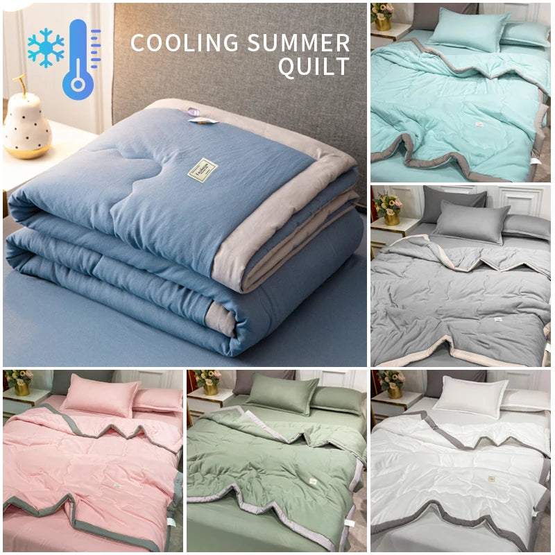 Edredón de Verano Ligero – 2025 Quilted, Transpirable y Lavable