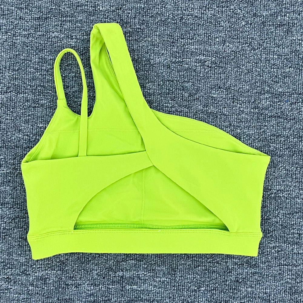 Top Deportivo Shockproof con Tirante Oblicuo – Sofía Collection