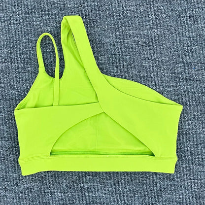 Top Deportivo Shockproof con Tirante Oblicuo – Sofía Collection