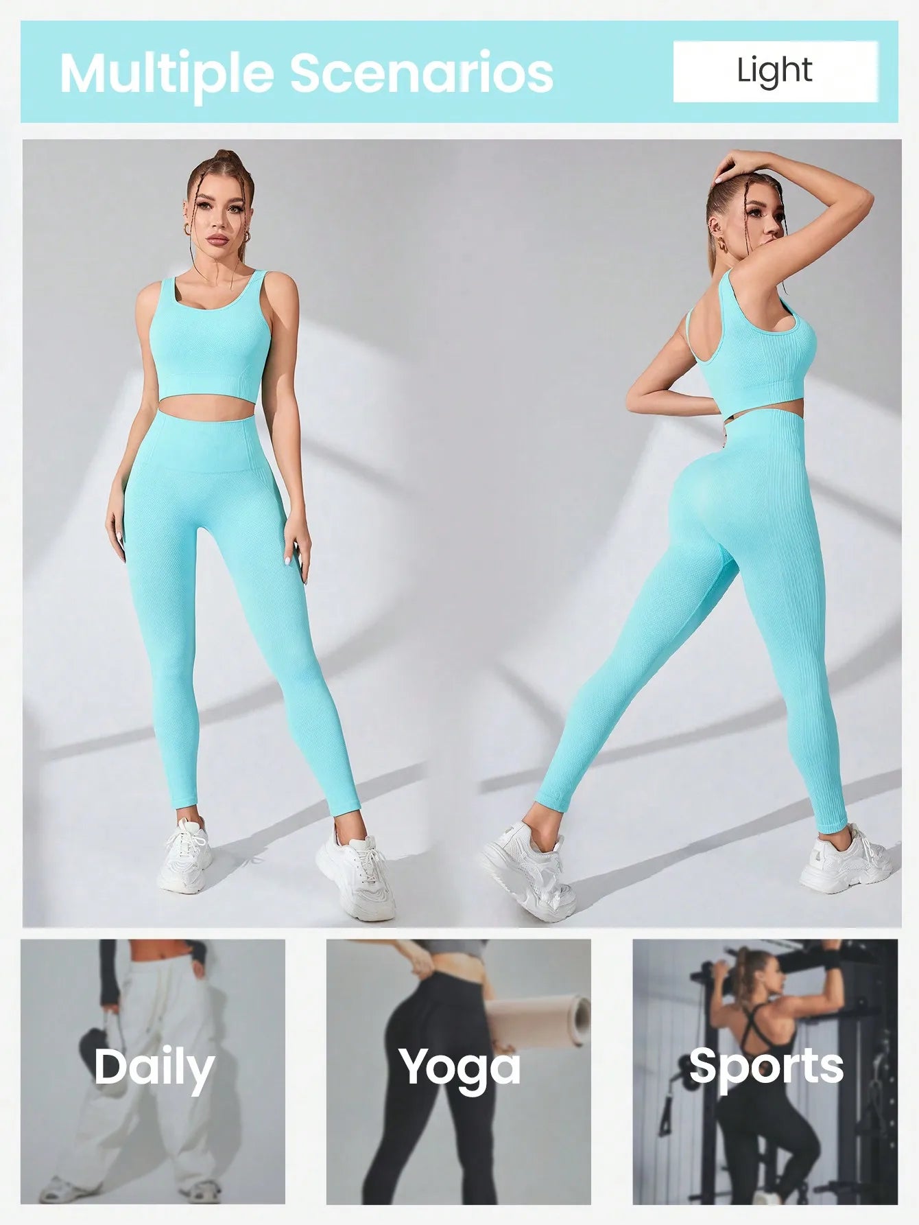 Cruzados | Ropa Fitness Conjunto a Juego – María Collection