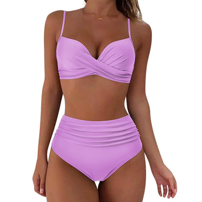 Alma – Bikini Elegante de Cintura Alta