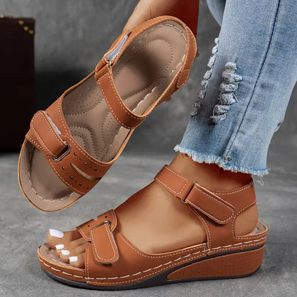 Veera | Sandalias ortopédicas con cuña