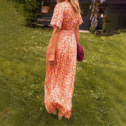 Elsie - Vestido Clásico con Escote en V