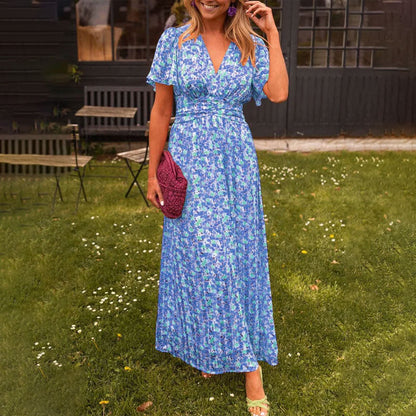 Elsie - Vestido Clásico con Escote en V